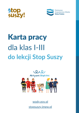 Stop Suszy Karta Pracy dla klas I III 1