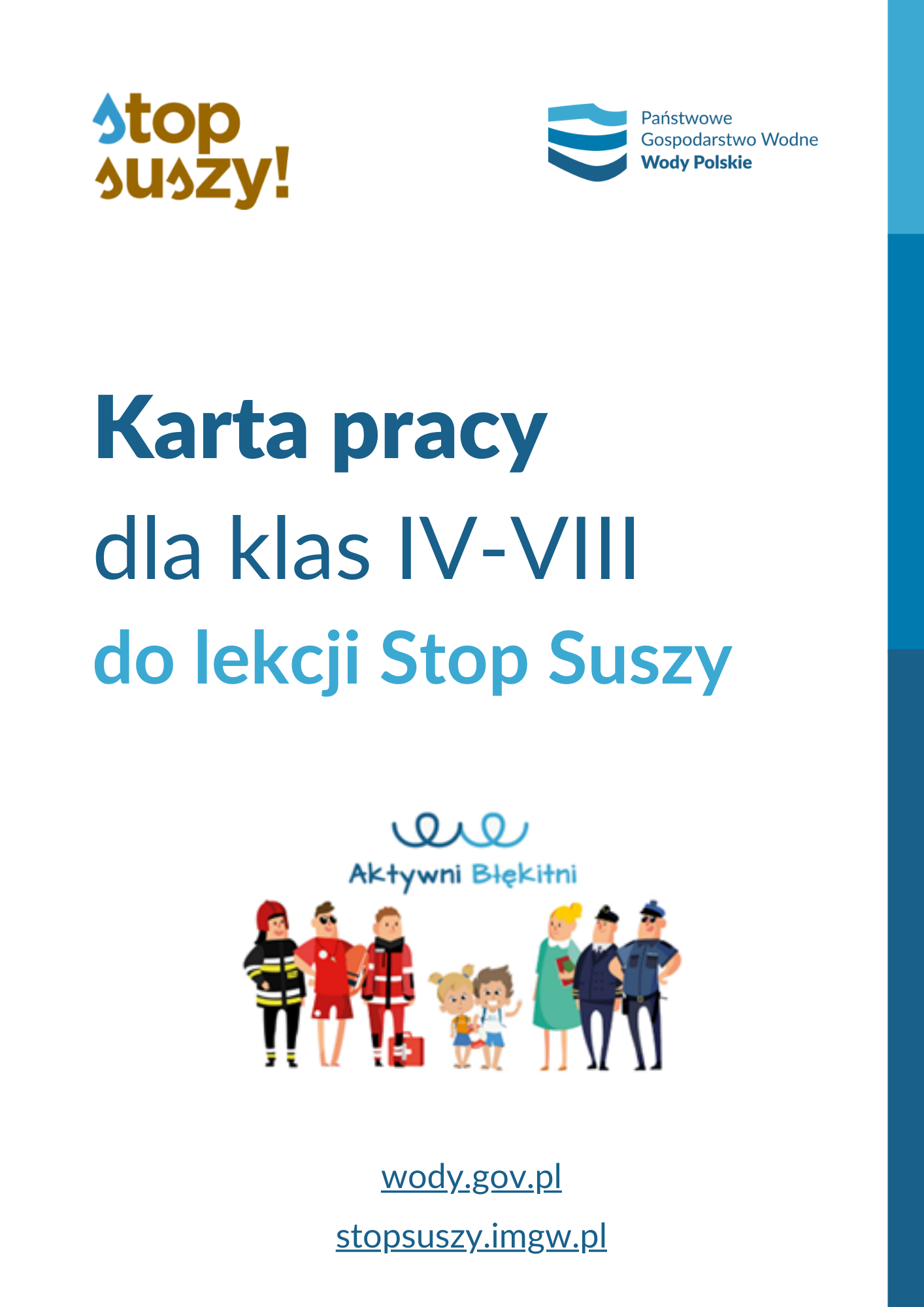 Stop Suszy Karta pracy dla klas IV VIII